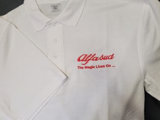 Alfasud Polo Shirt - White