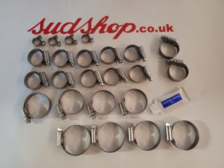 Stainless Steel TC Coolant Hose Clip Set